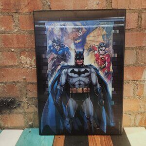 Batman Friends & Foes 3D Holographic Wall Art